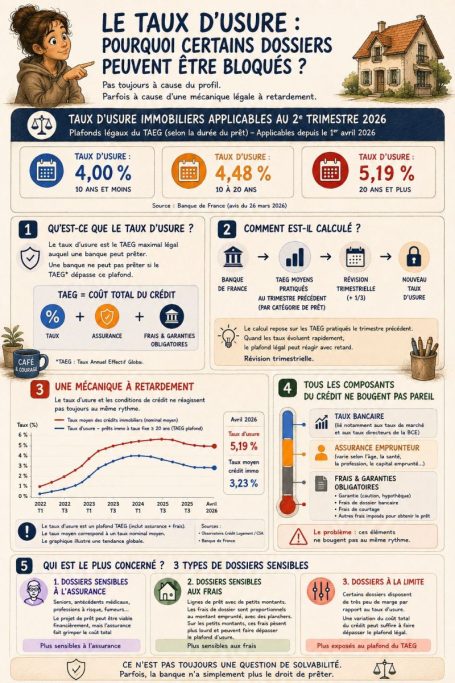 Comprendre le taux d'usure