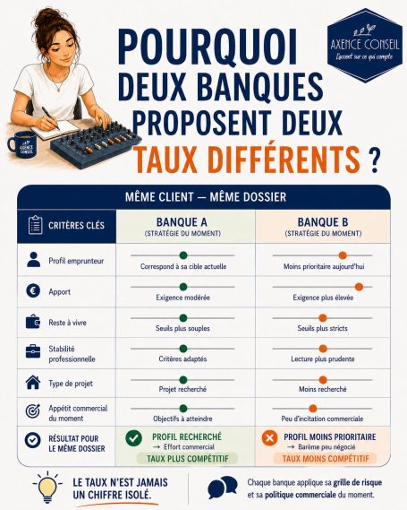 Le taux des banques